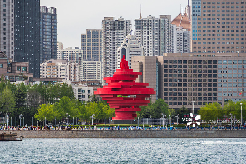 青岛五四广场图片素材