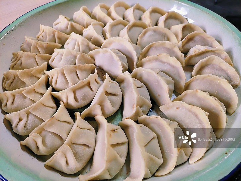 手工水饺图片素材