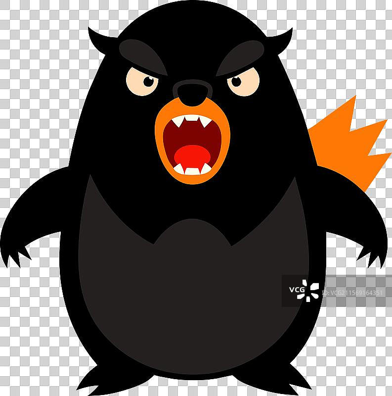 愤怒的英国鼹鼠图标图片素材