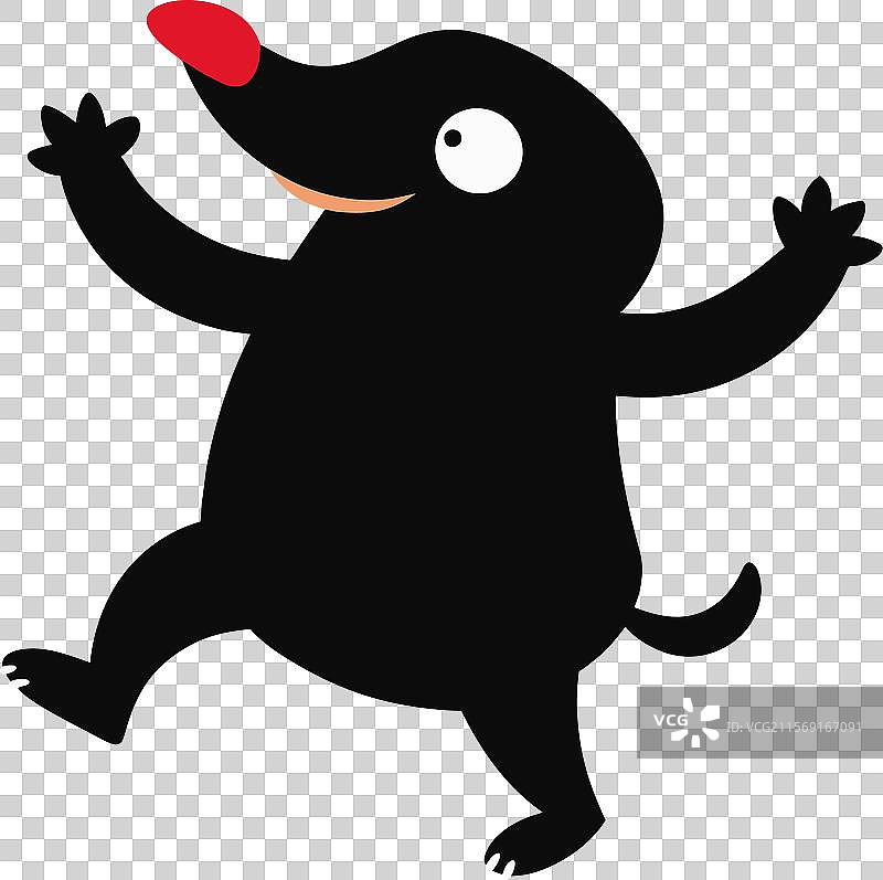 英国鼹鼠舞蹈图标图片素材