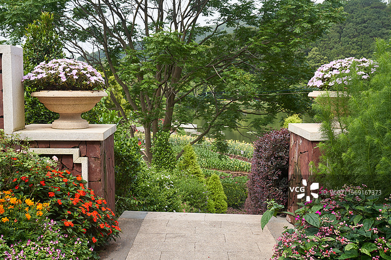 南宁青秀山水生花园风景图片素材