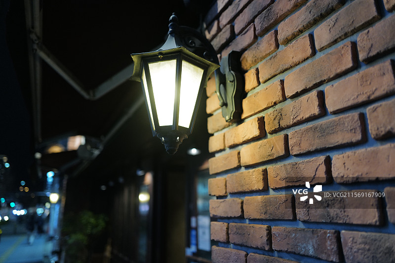 夜晚 路灯图片素材