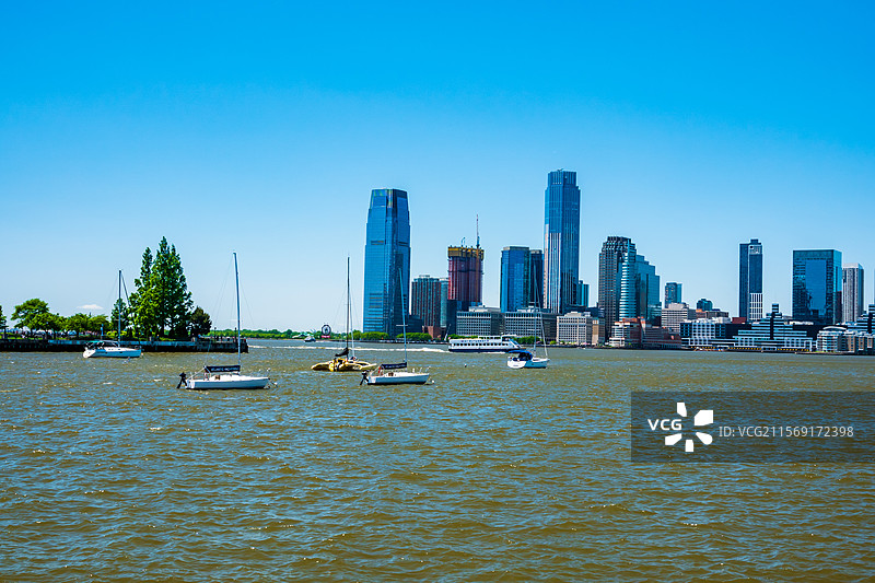 纽约掠影—哈德逊河图片素材