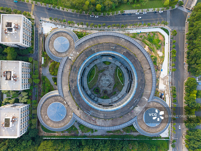 广东省东莞市石排镇，生态园，烂尾商场！图片素材