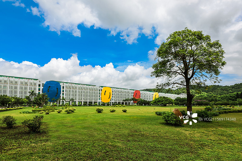 中山大学珠海校区教学楼图片素材