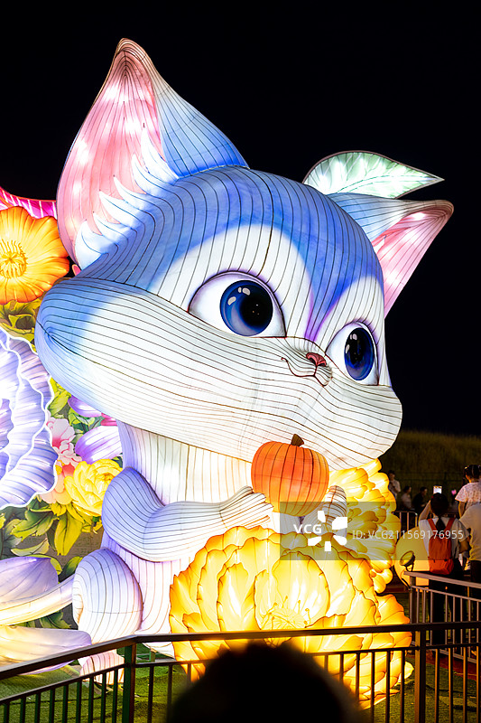 自贡国际恐龙灯传统民俗文化活动图片素材