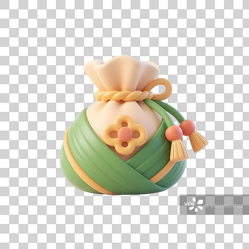 端午节香包3D图像图片素材