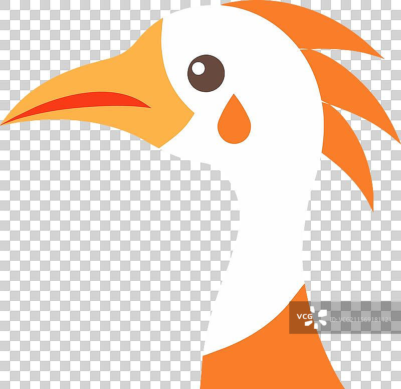 鸨鸟叫声图标图片素材