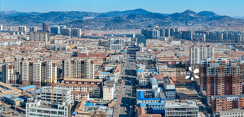 和顺县 义兴镇 迎宾路 城市 晋中市图片素材