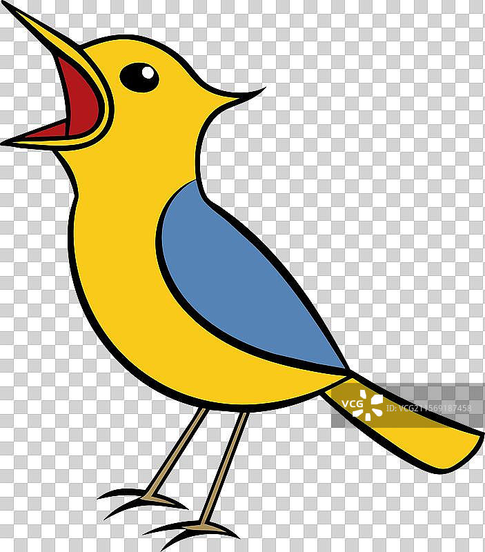 加拿大战争雀鸟尖叫图标图片素材