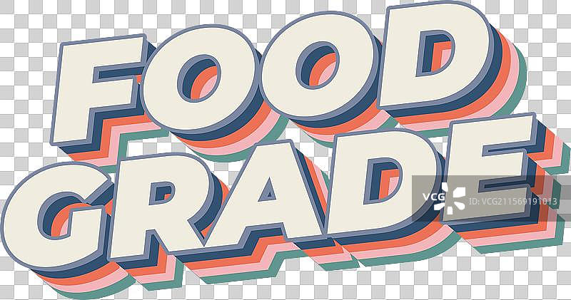 食品级3D风格文本效果，效果良好图片素材