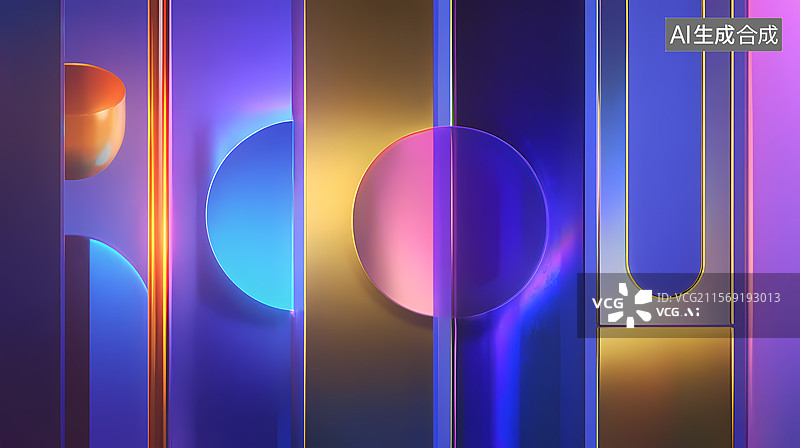 【AI数字艺术】抽象质感纹理科技感插图背景图片素材