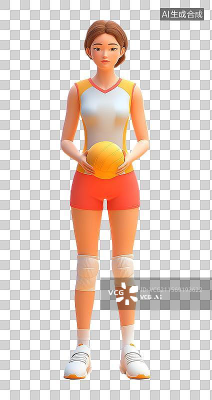 【AI数字艺术】3D卡通角色图片素材