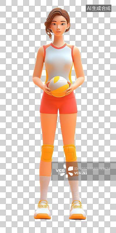 【AI数字艺术】3D卡通角色图片素材