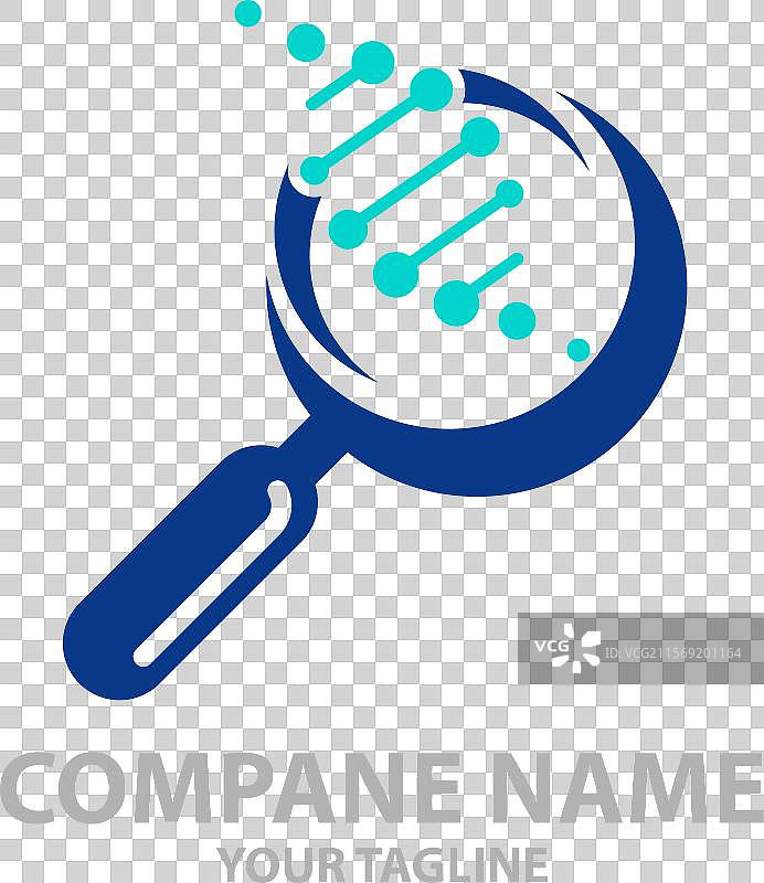 生物化学公司标志设计图片素材