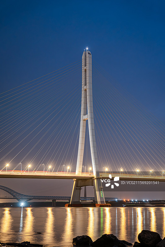 南京大胜关长江大桥图片素材