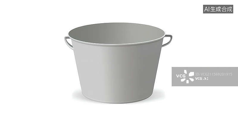 【AI数字艺术】金属桶图片素材