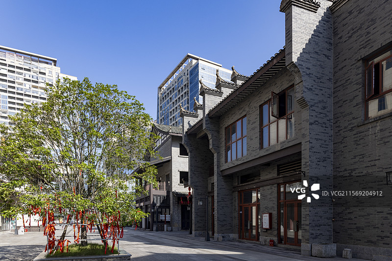 广西桂林市城市建筑摄影图片图片素材