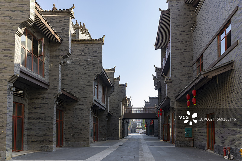 广西桂林市城市建筑摄影图片图片素材