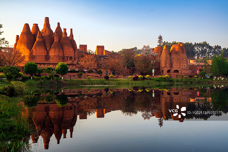 弥勒市东风韵艺术小镇图片素材