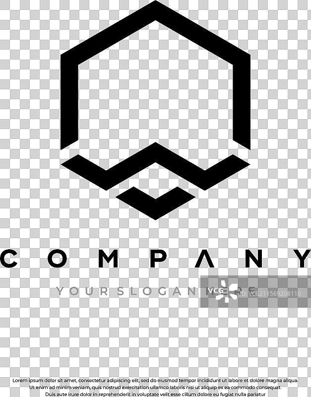 现代AW字母组合图片素材