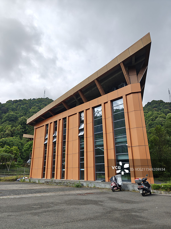 漳州平和县高峰谷景区游客中心图片素材