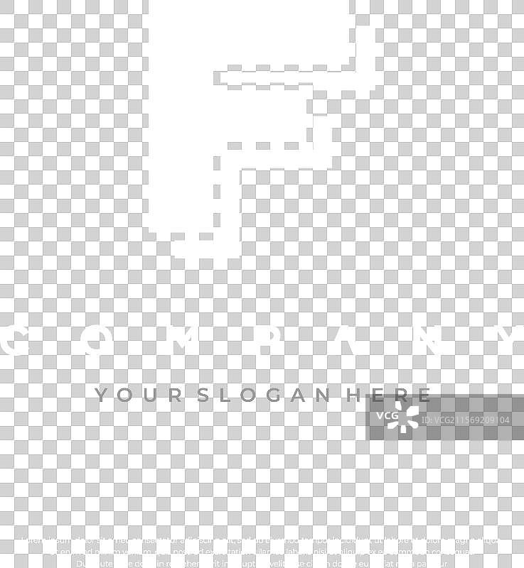 复古的FF字母，散发着怀旧魅力图片素材
