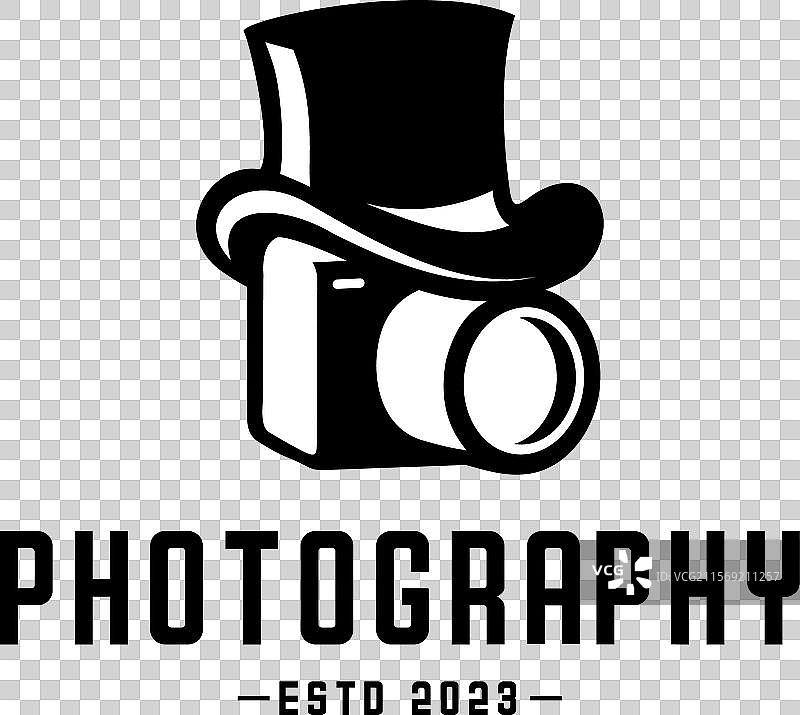 相机照片与帽子图片素材