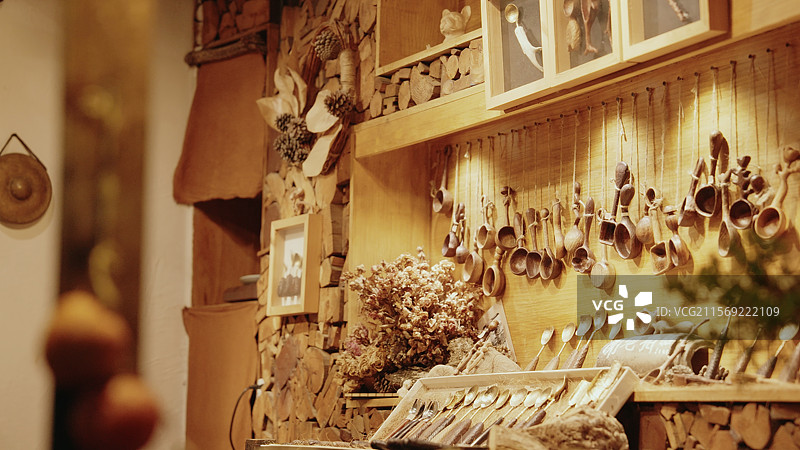 云南沙溪古镇夜景图片素材