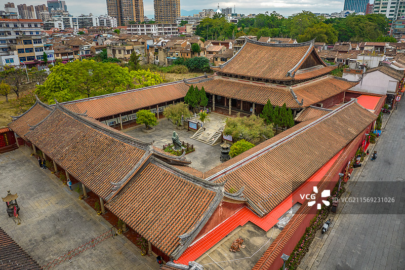 中国福建省漳州市漳州府文庙图片素材