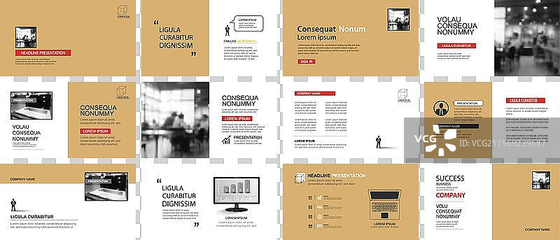 演示文稿和幻灯片布局背景设计图片素材