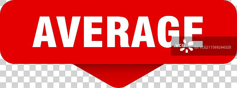 透明背景上的平均贴纸平均标志图片素材