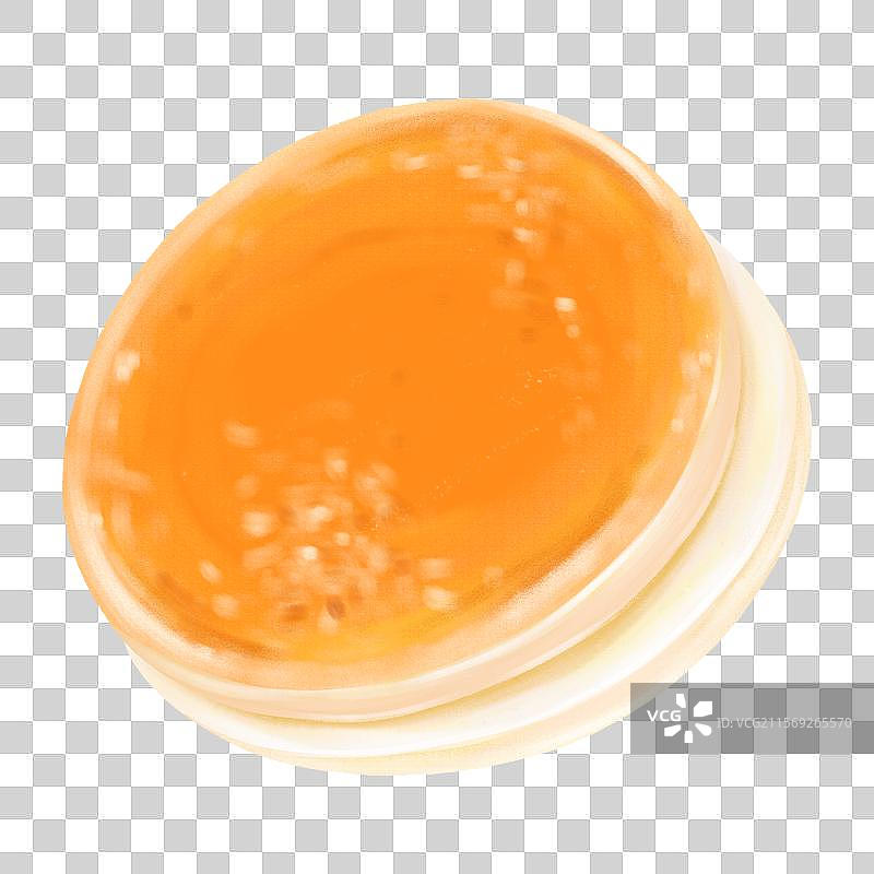 镇江特色美食插画酒酿米糕图片素材