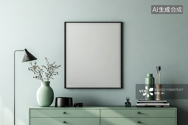 【AI数字艺术】现代极简家居装饰摆件图片素材