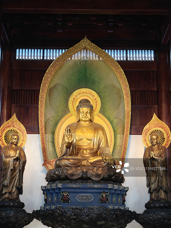 释迦牟尼佛像坐像图片素材