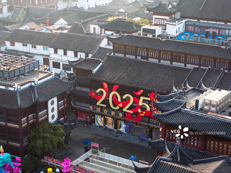 2025豫园灯会图片素材