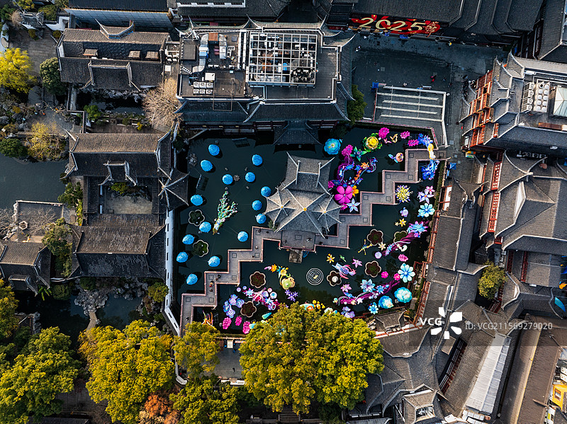 2025豫园灯会图片素材