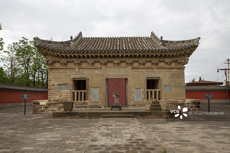 浮山县老君洞明代壁画+石刻图片素材