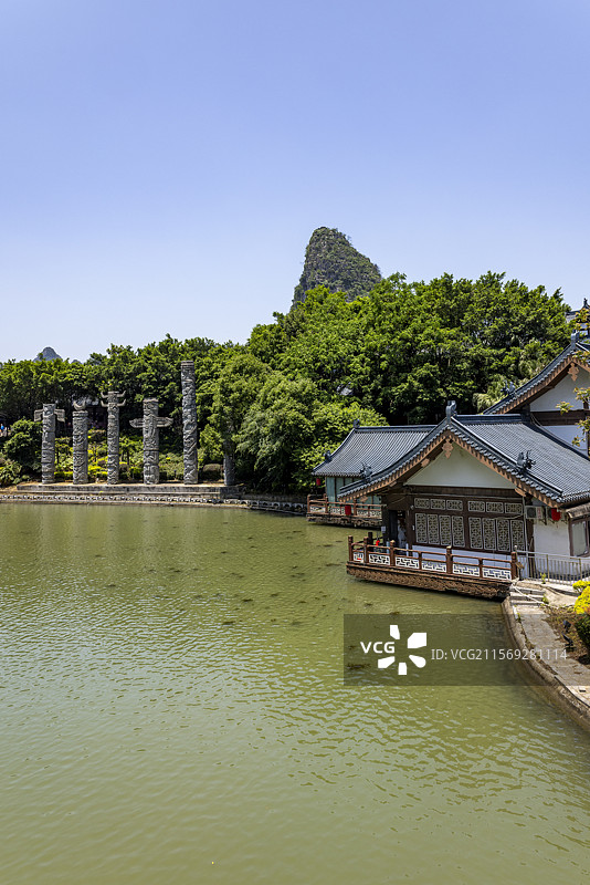 广西桂林市木龙湖景区摄影图片图片素材