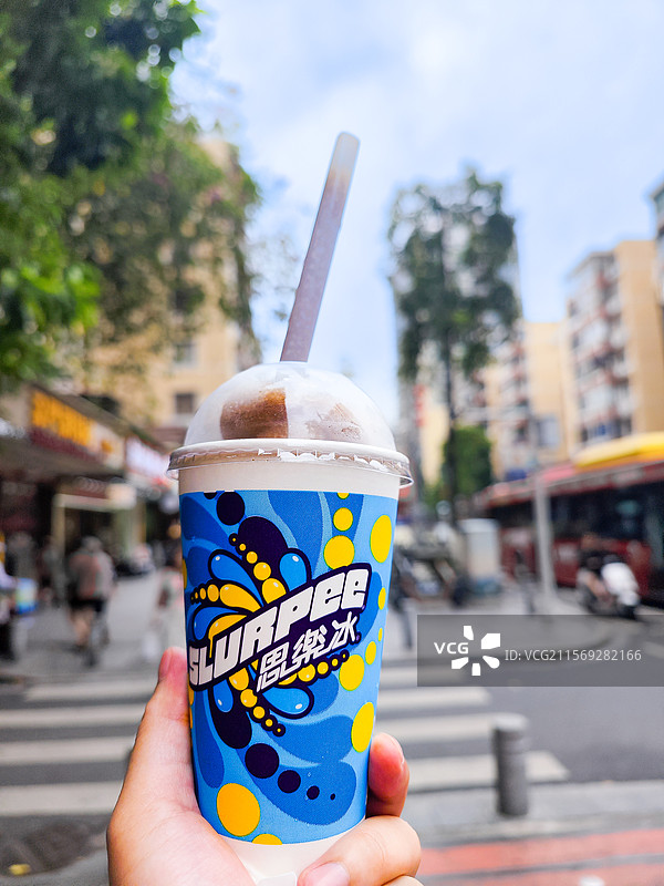 广州市海珠区 江南西路 七十一便利店 思乐冰 童年回忆图片素材