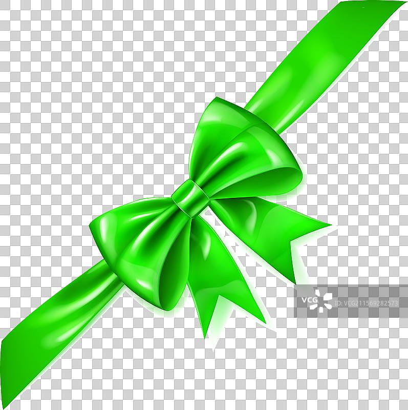 美丽的大闪亮蝴蝶结与斜纹丝带图片素材