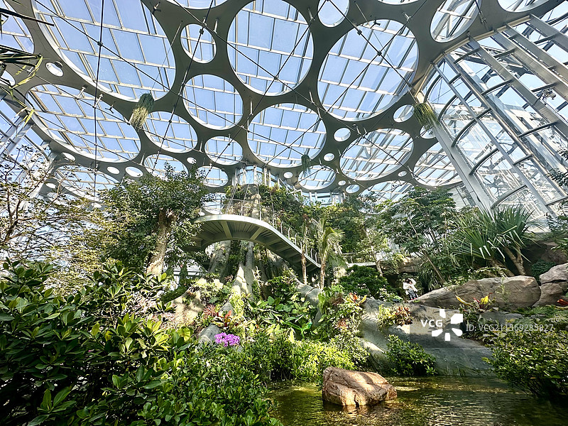 上海世博园温室花园展览馆图片素材