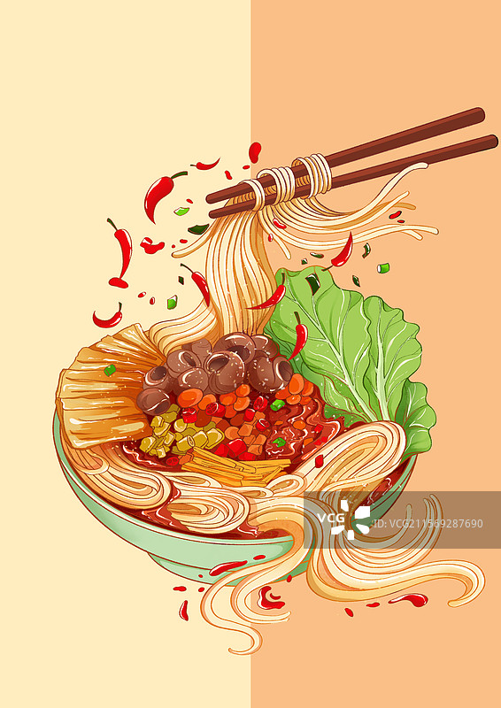 食品插画图片素材