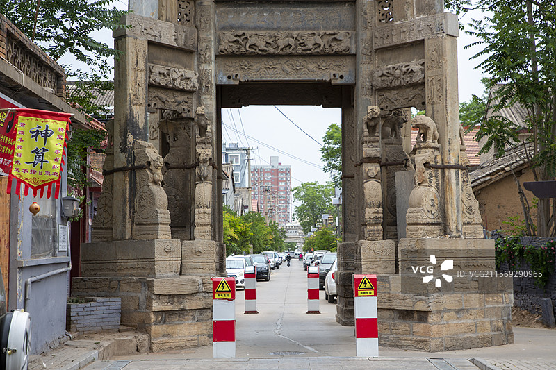 翼城县石、木四牌坊（国保）图片素材