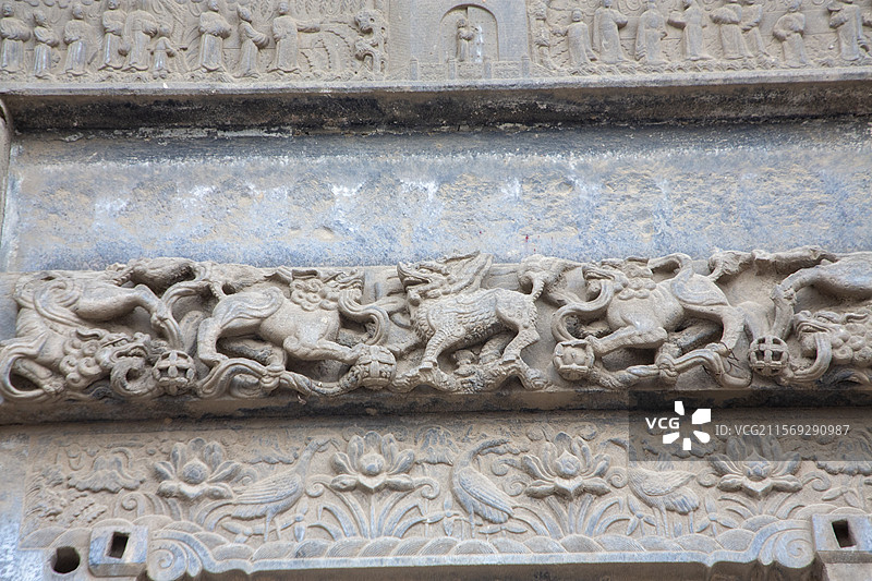 翼城县石、木四牌坊（国保）图片素材