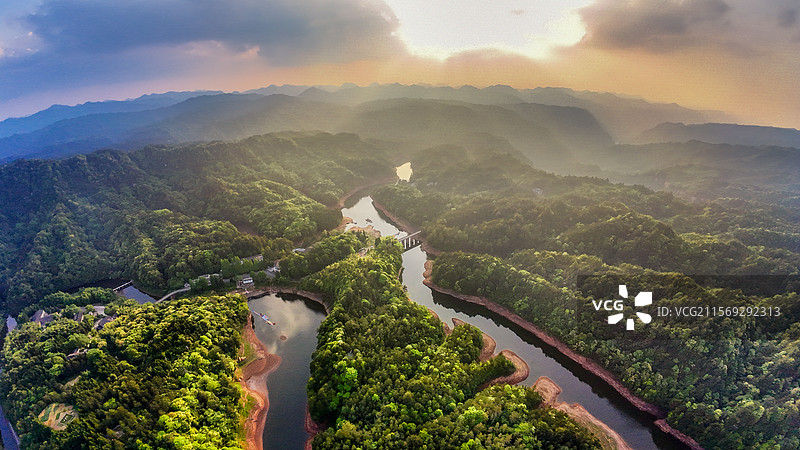 四面山风景区图片素材