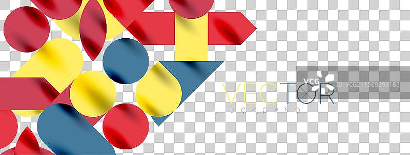 马赛克几何元素 彩色圆圈 圆形图片素材