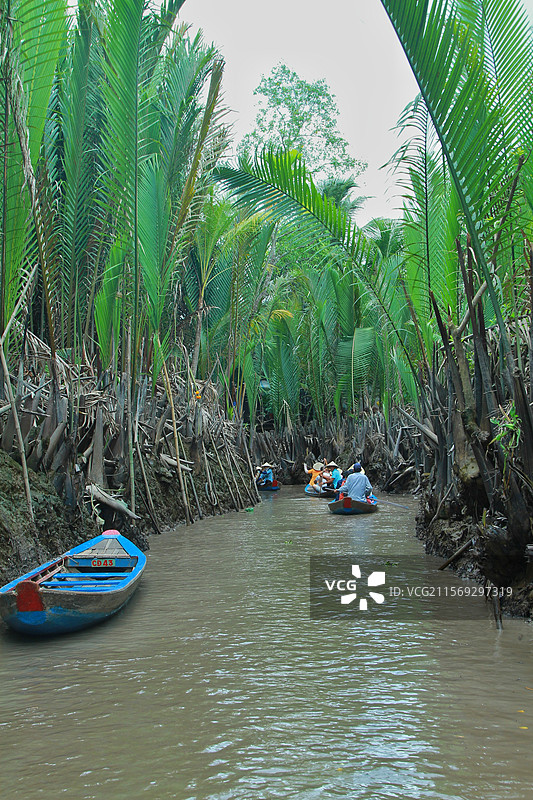 越南胡志明市的建筑图片素材