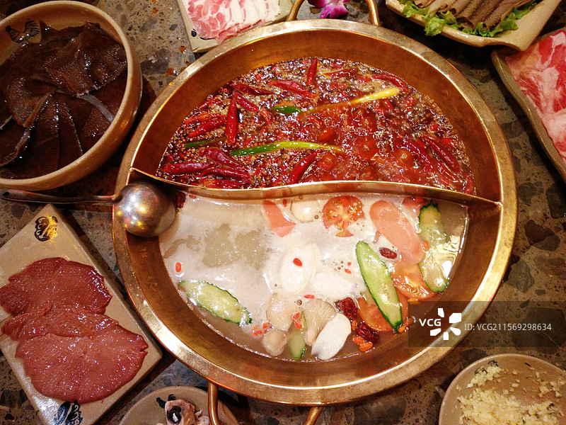 鸳鸯火锅图片素材