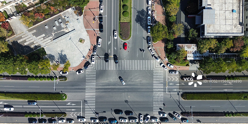 小人国的丁字路口图片素材